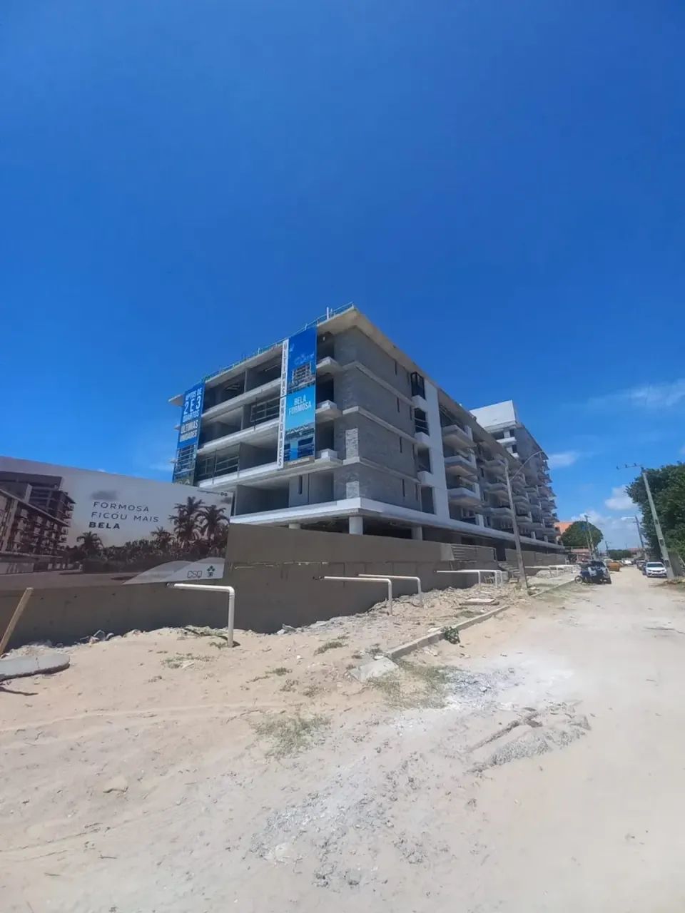 Apartamento em praia formosa com 2 quartos 2 suíte, Varanda - Foto 3
