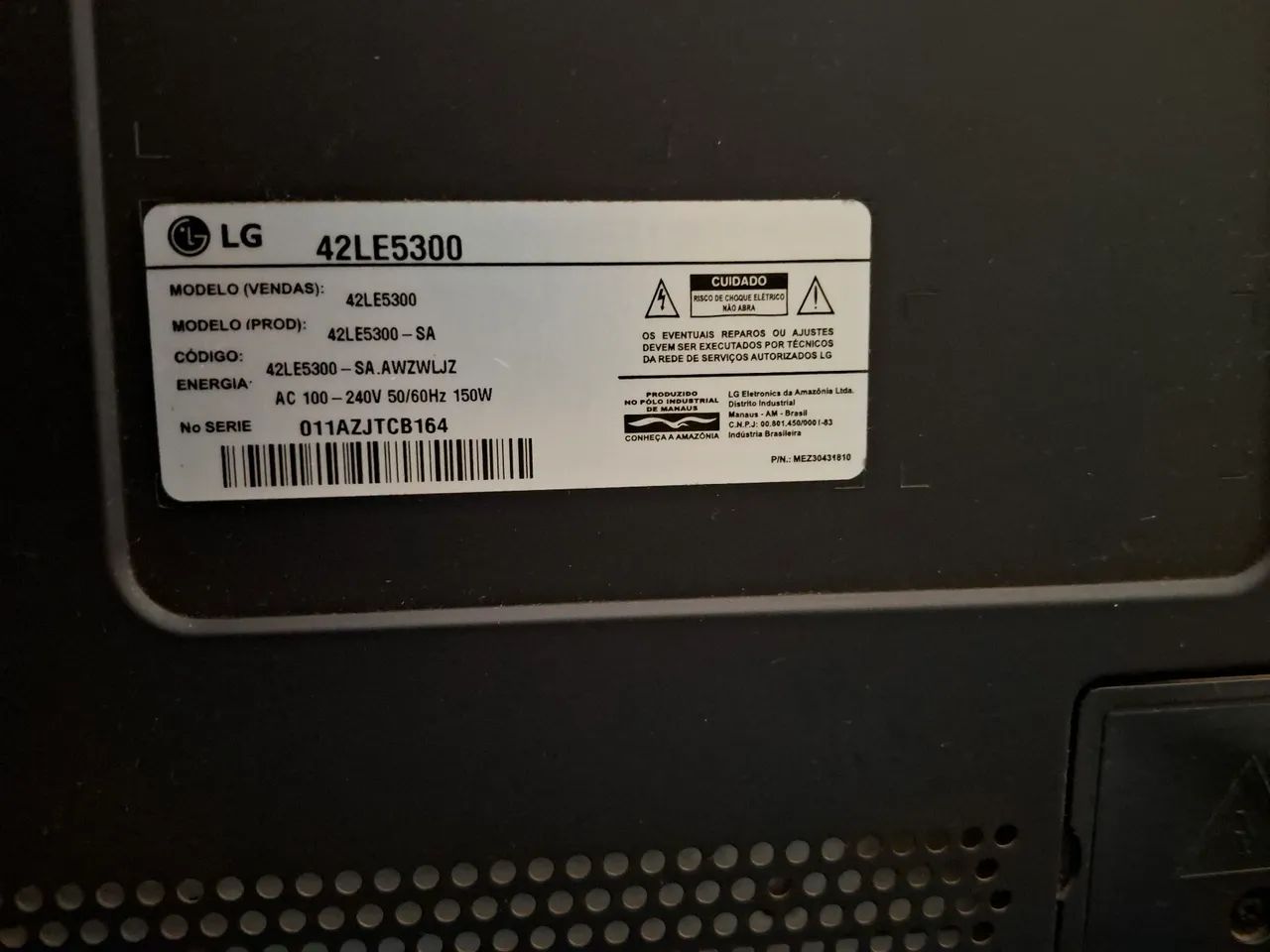 Televisão LG 42 polegadas  - Foto 2