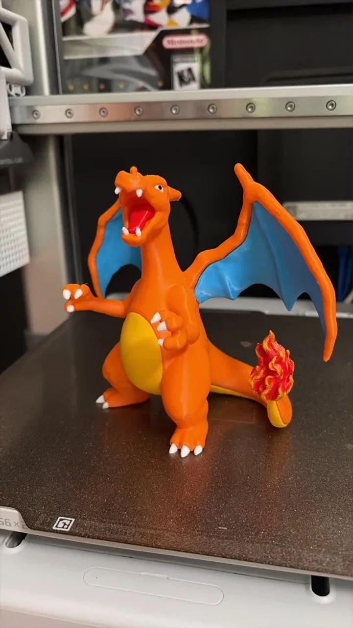 boneco pokémon charizard impresso em 3d - Foto 3