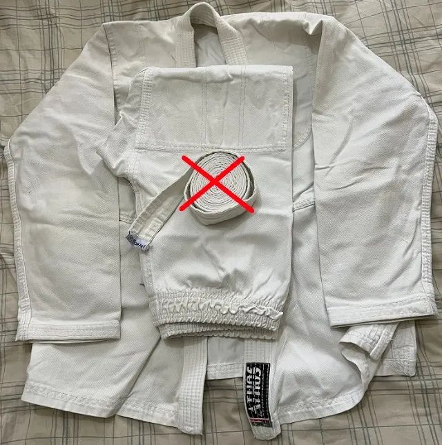 Judogi - quimono - kimono judô, karatê, jiu jitsu athos juvenil sem faixa