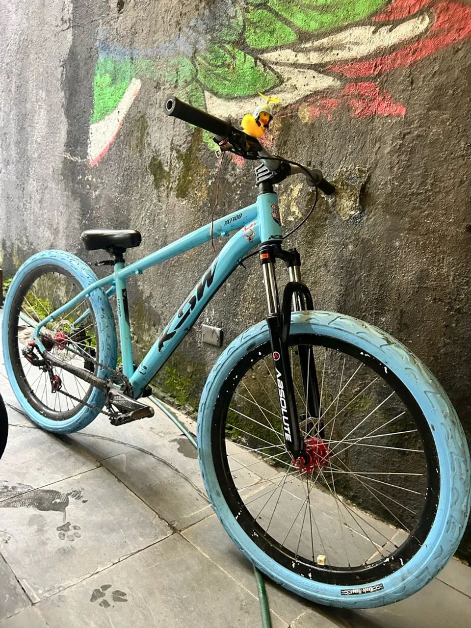 Bicleta ksw azul bb  