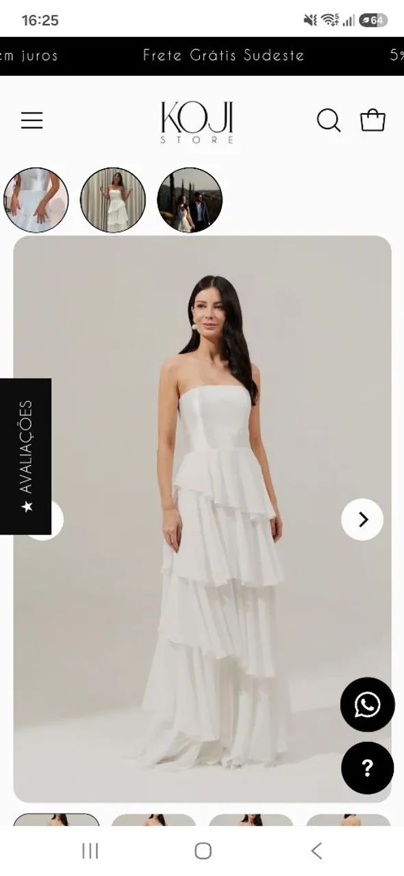 Vestido de Noiva Koji - Foto 3