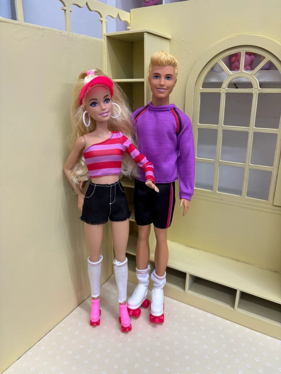 Babrie e Ken patinadores 