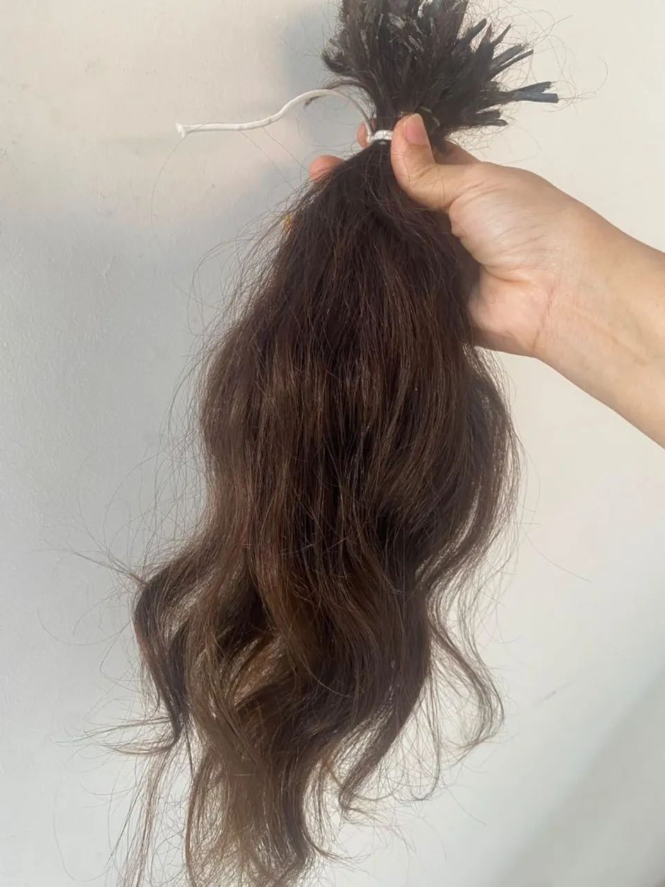 Cabelo humano levemente ondulado  - Foto 2
