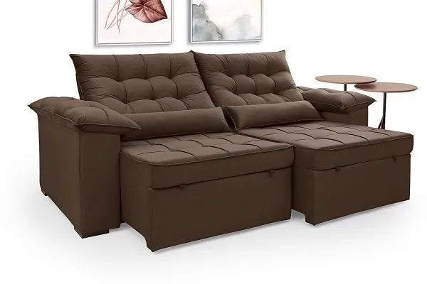 Sofá INFINITY 2.20 Marrom 