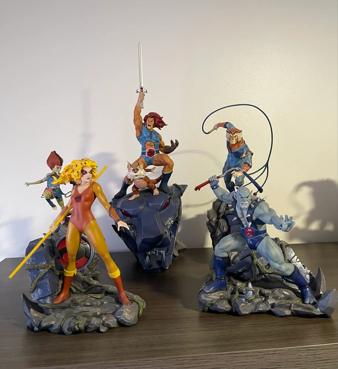 Thundercats iron studios 1/10 set completo
