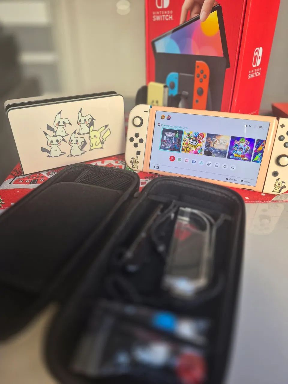 Nintendo Switch OLED Desbloqueado + Brinde - Foto 2