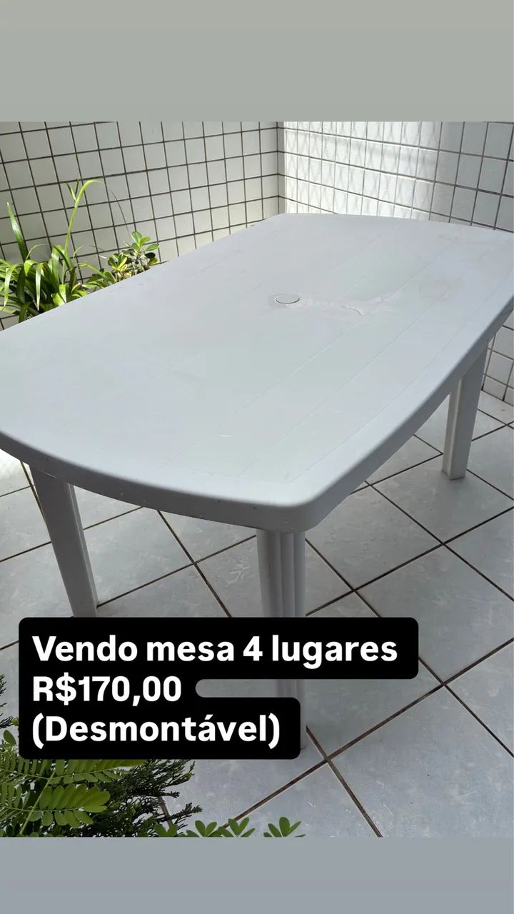 Mesa de plastico - Foto 5