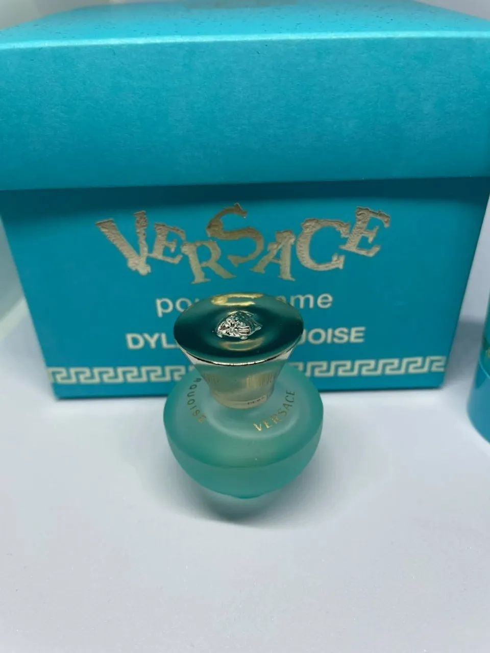 Perfume Miniatura Versace Dylan Turquoise - 5ml EDT - Foto 2