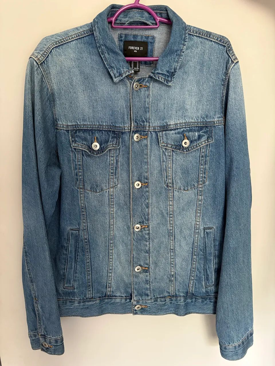 Jaqueta jeans unissex
