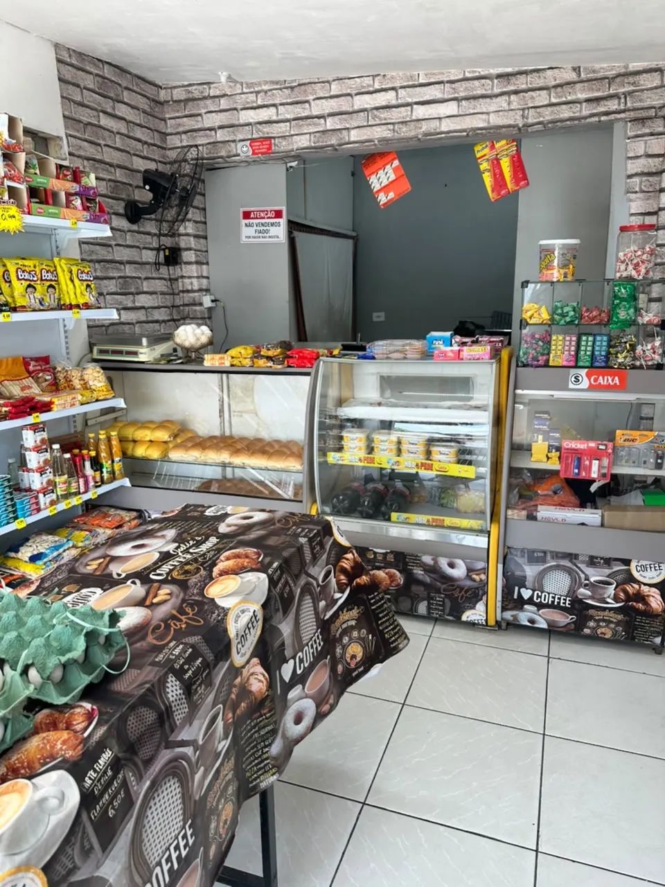 Repasse estrutura de mercadinho