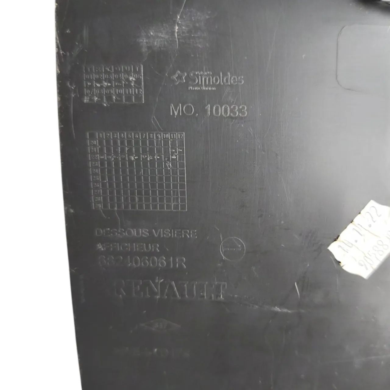 Moldura Painel Instrumento Kwid 2020 A 2024 Orig 682406061r - Foto 9