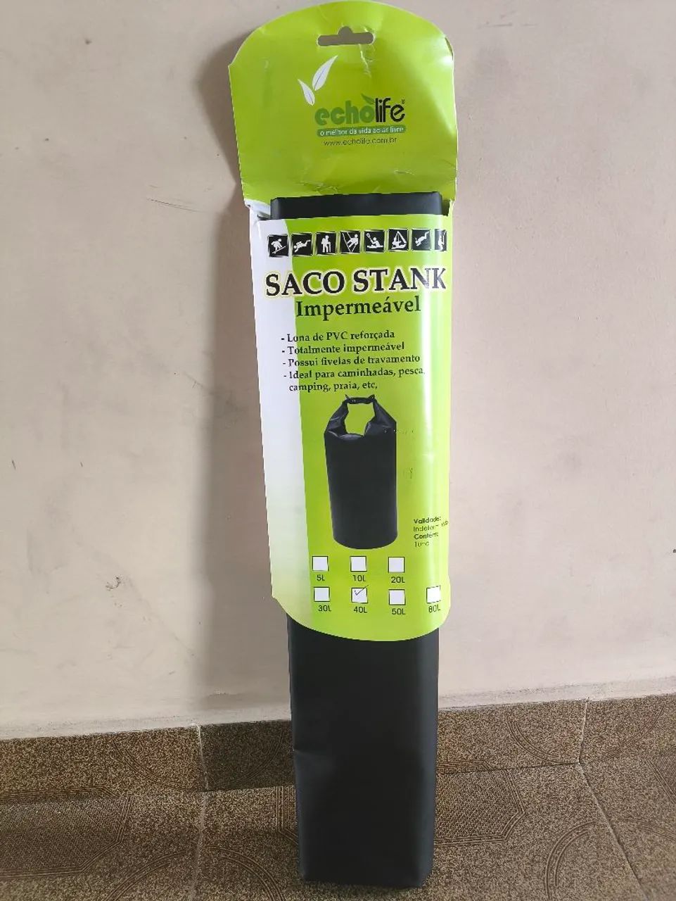Saco Estanque 40 litros impermeável 