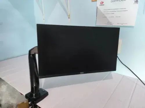 Monitor Gamer AOC 22 Polegadas Full HD 75Hz + Braço Articulado ELGMonitor Gamer - Foto 3
