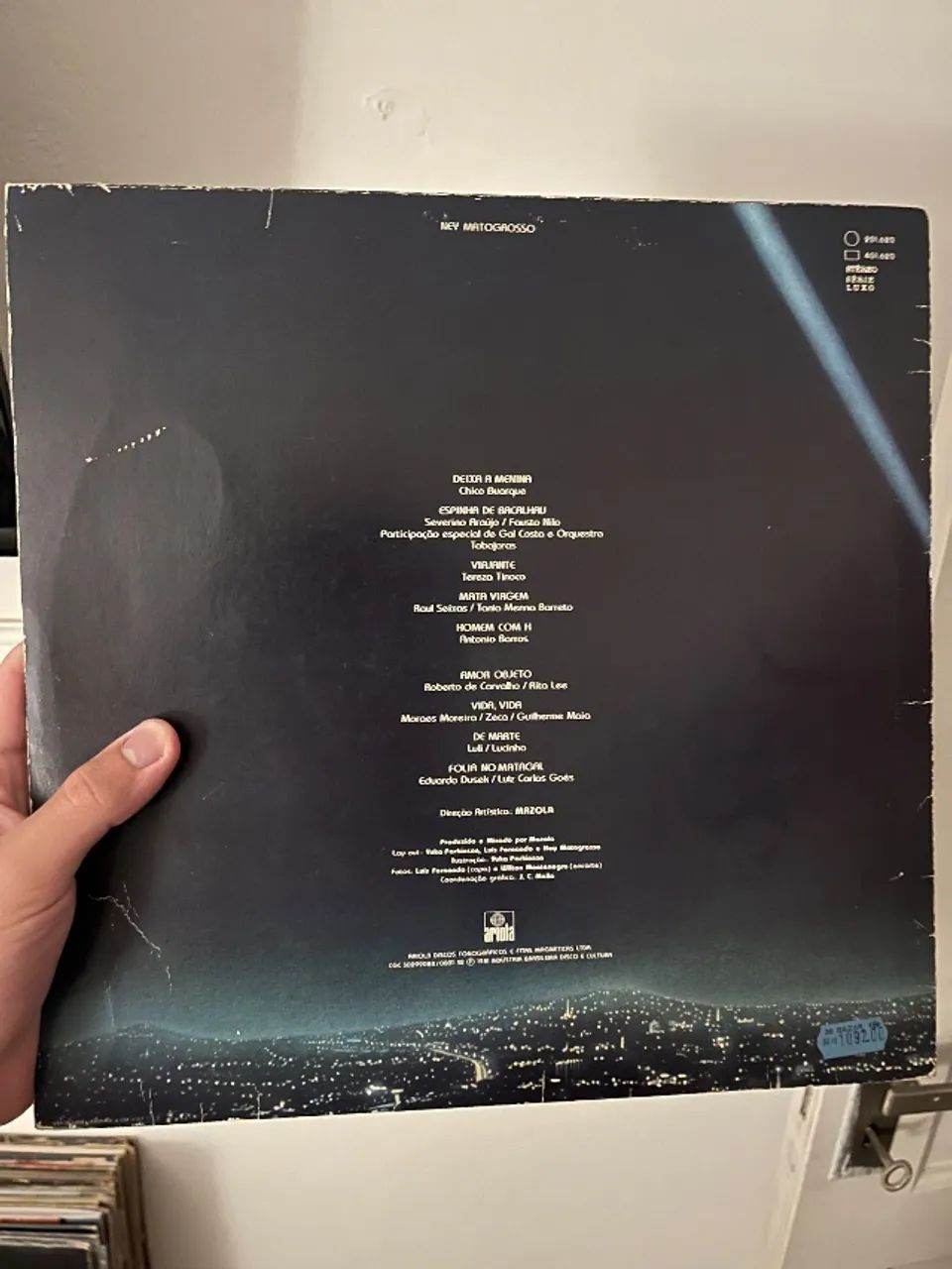 Ney Matogrosso 1981 LP Disco Vinil - Foto 2