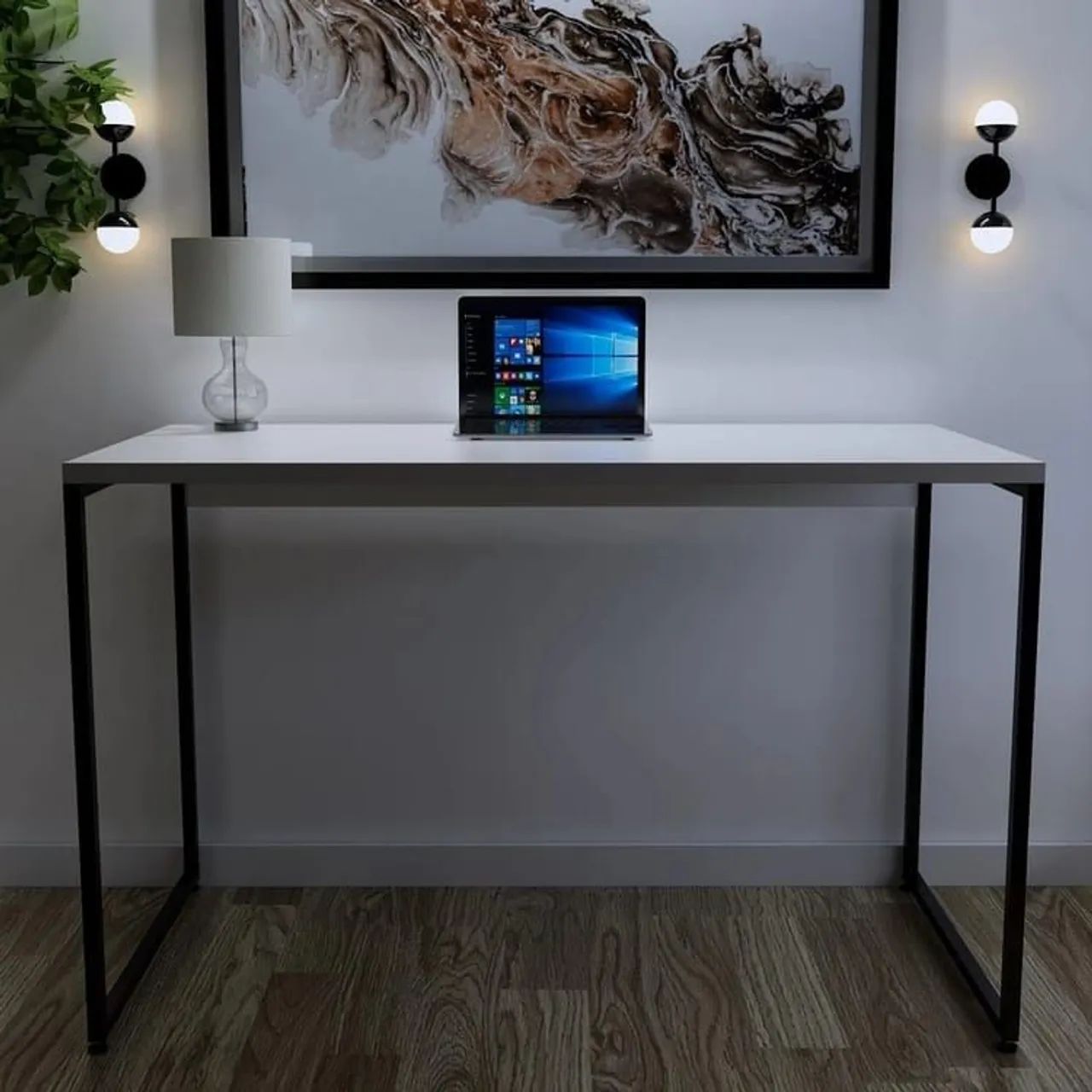 Mesa pra setups/escritório semi nova  - Foto 3