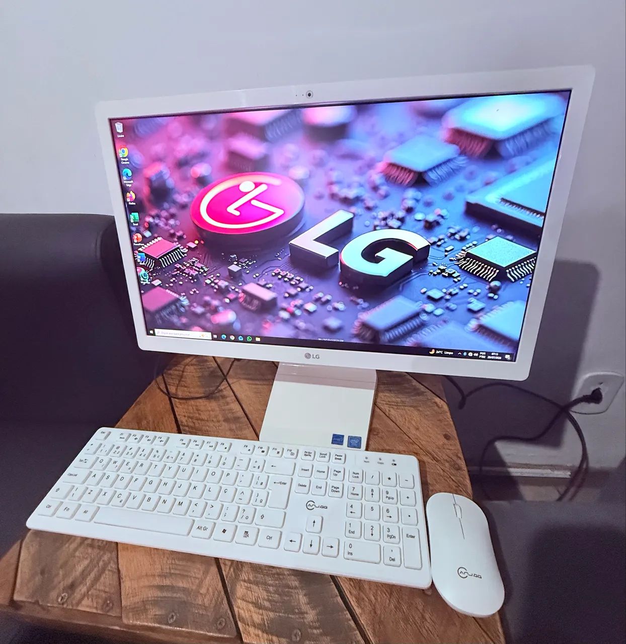 Promoção All in one com 8 GB de memória RAM tela de 22 polegadas full hd - Foto 4