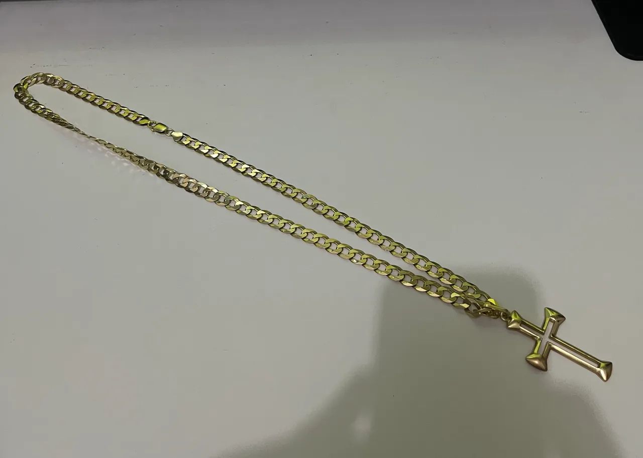 CORDÃO BANHADO A OURO - Foto 2