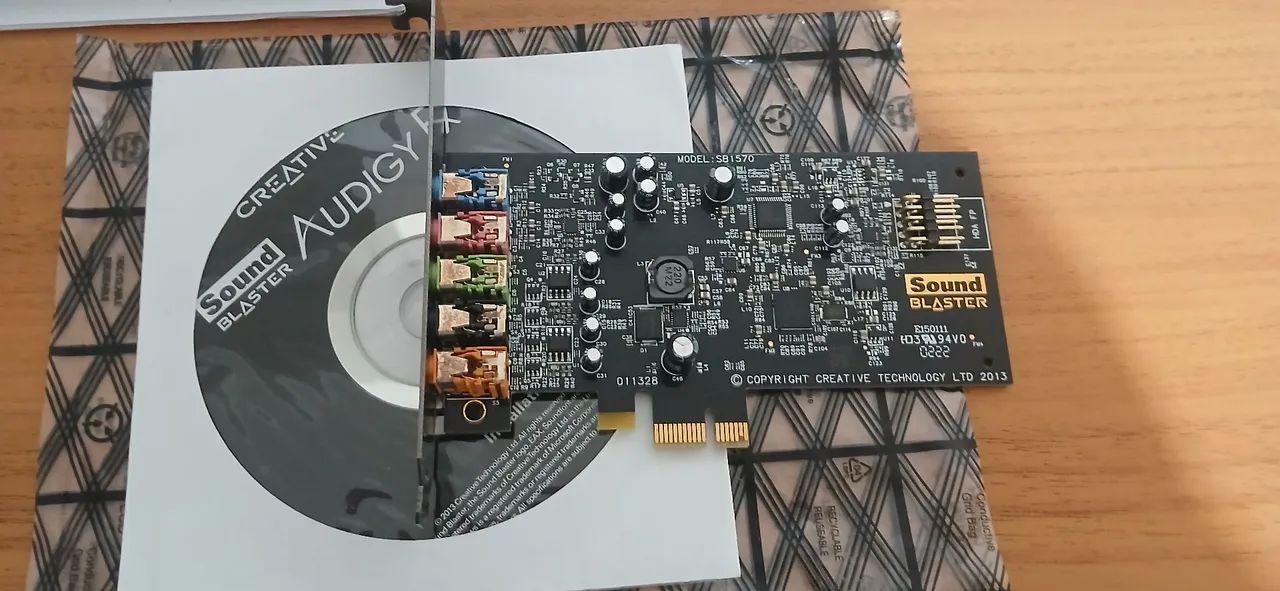 Placa de som Sound Blaster Audigy FX  - Foto 5