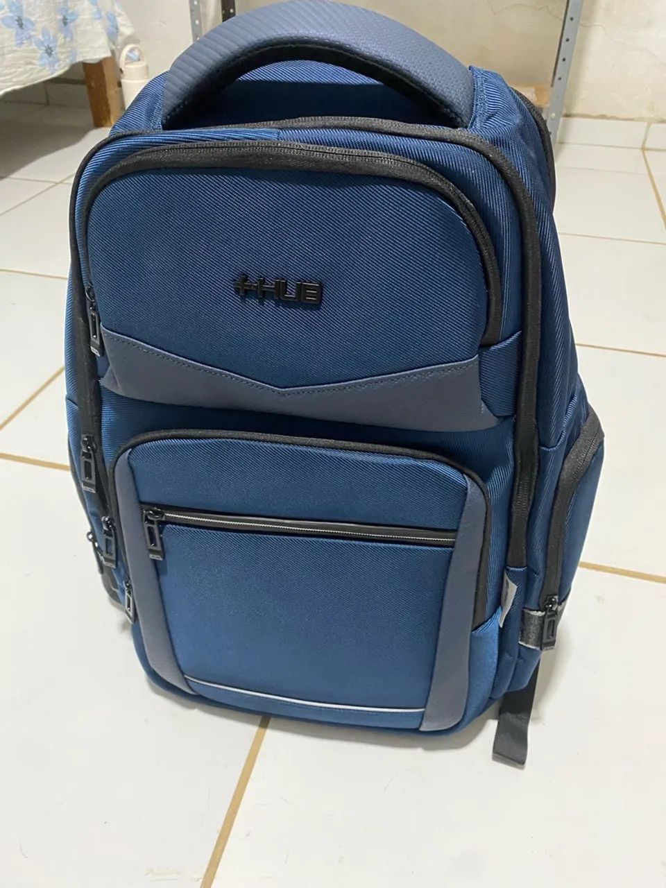 Mochila +HUB Azul