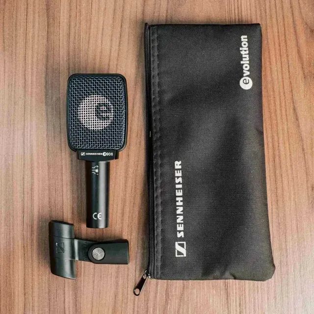 Microfone Dinâmico Sennheiser E906 Cardióide P/ Amplificador