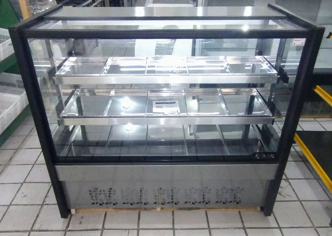 BALCÃO VITRINE ESTUFA 1.25 METRO POLAR  - Foto 4