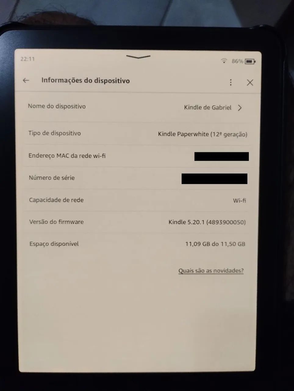 Kindle Paperwhite 12º geração - Foto 4