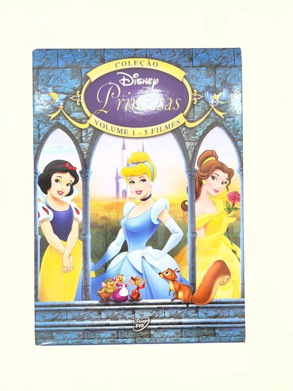 DVD - BOX COLEÇÃO DISNEY PRINCESAS - 5 DVDs - DVD, Blu-Ray e Vídeo