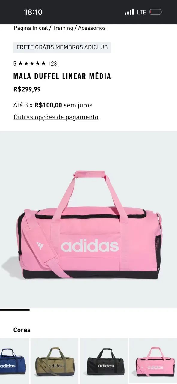 Bolsa adidas