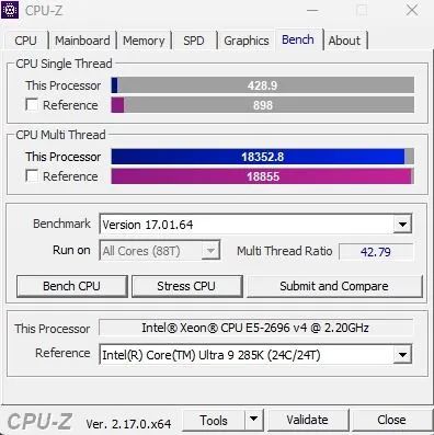 Kit upgrade dual xeon e5 2696v4 64gb ddr4 ecc - Foto 5