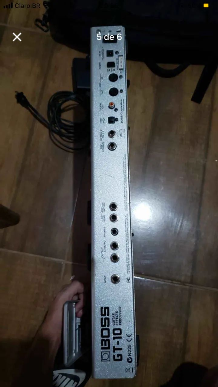 Pedaleira boss gt10 - Foto 2