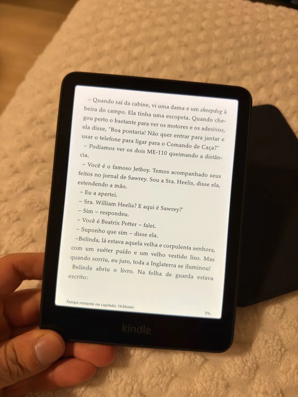 Kindle Paperwhite 12.ª Geração (Última Geração) + Capa - Foto 3