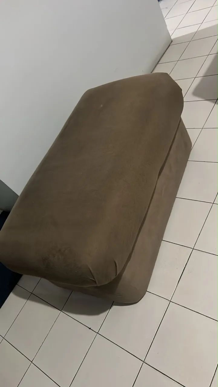 PUFF / RECAMIER MARROM À VENDA! - Foto 2