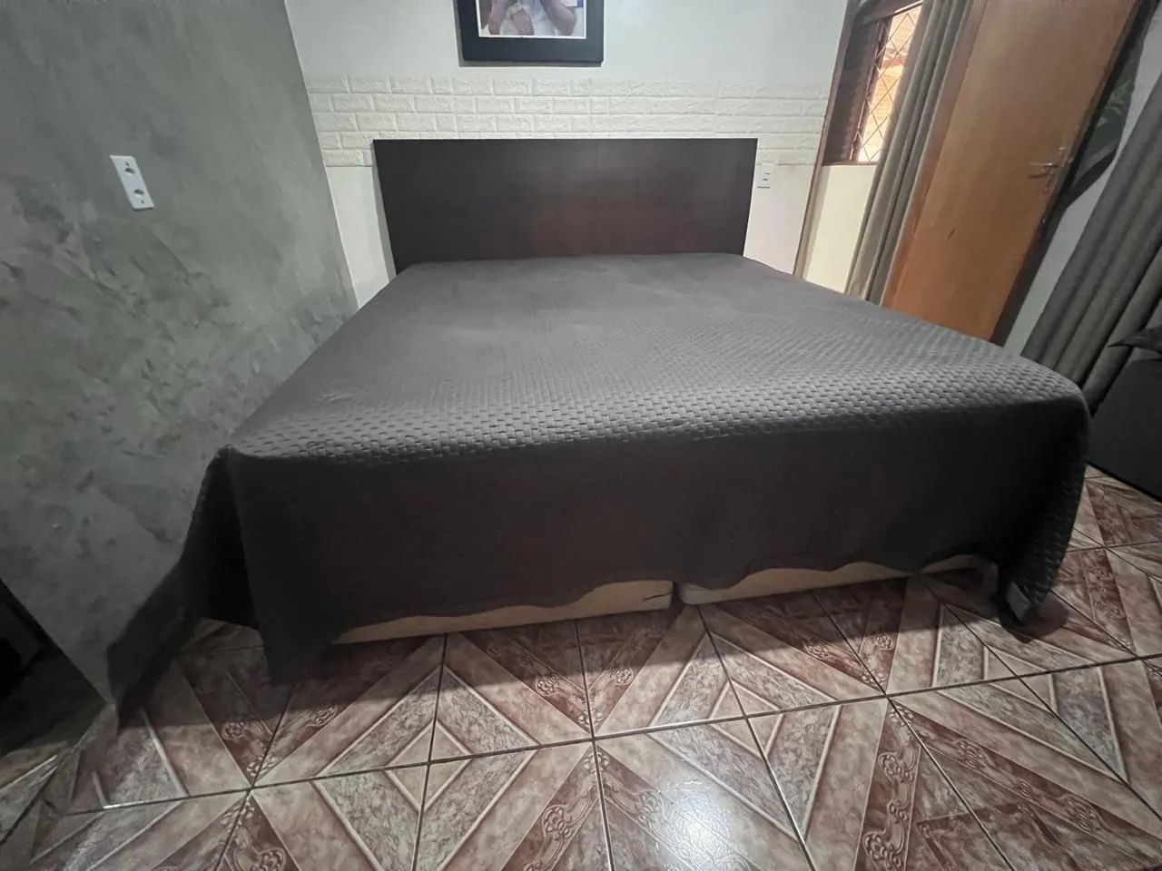 Cabeceira e base cama super king - Foto 2
