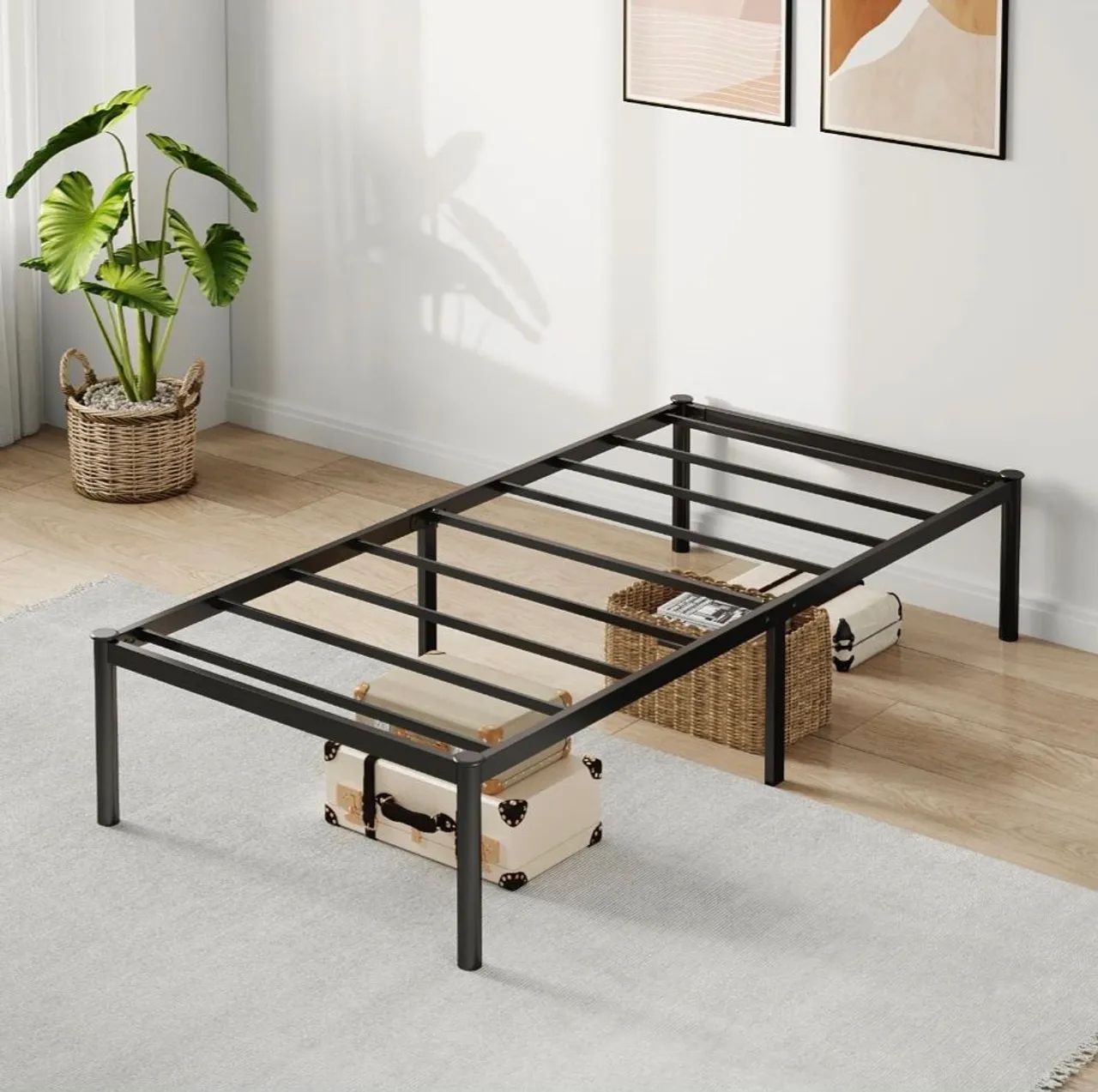 Vendo cama de ferro ( solteiro)