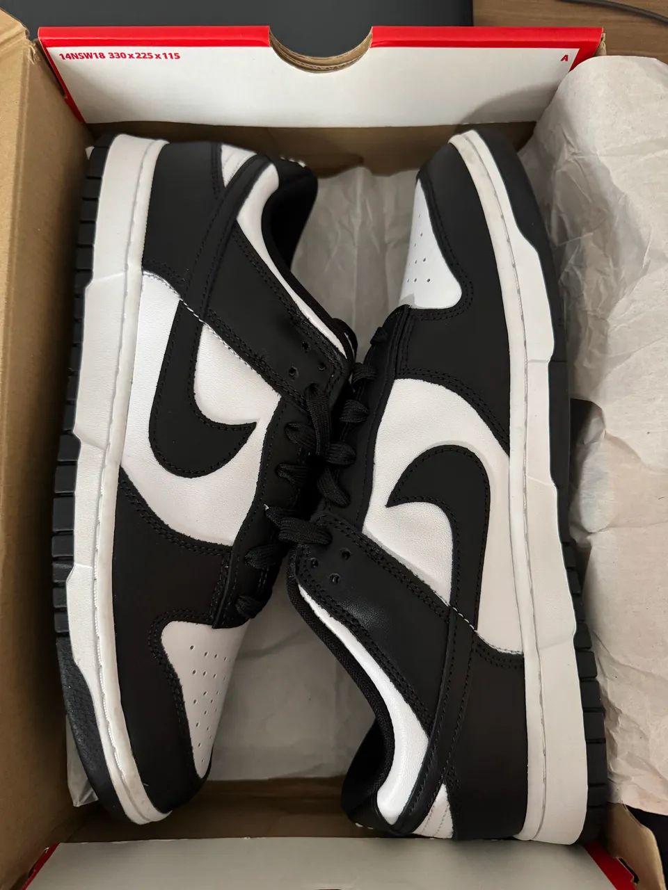 Nike Dunk preto e branco tamanho 43/44 - Foto 4