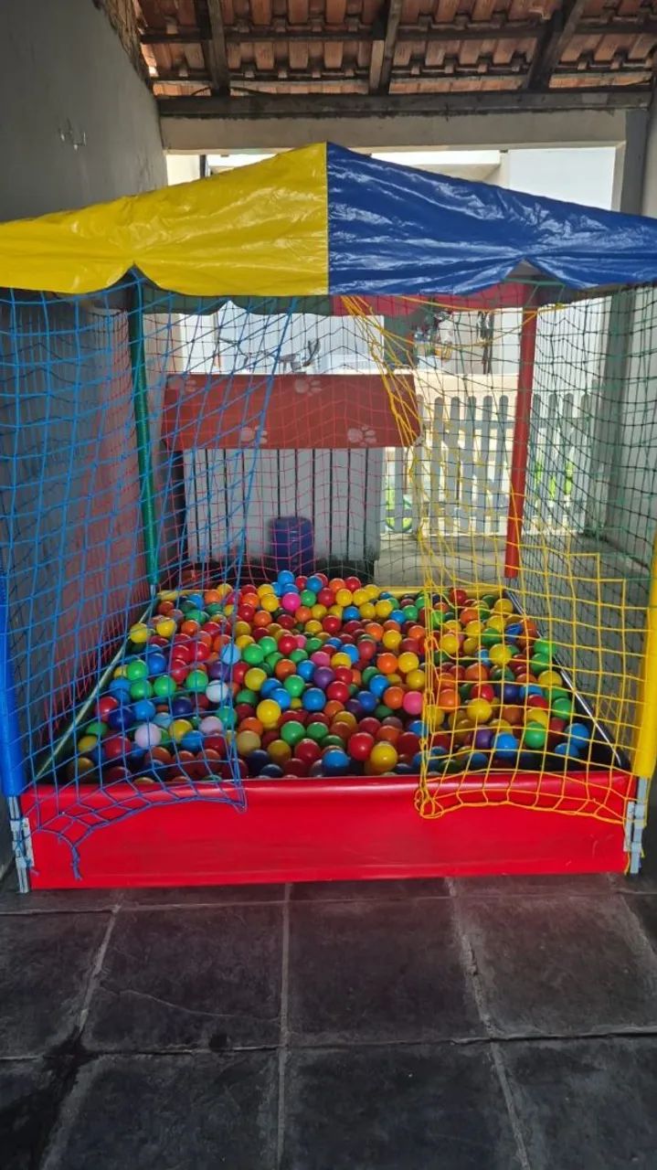 Cama elástica e piscina de bolinhas locação a partir de $! - Foto 3