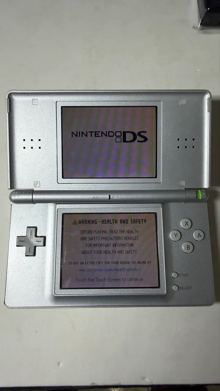 Nintendo DS Lite Prata Original + Jogo Nintendogs - Foto 4
