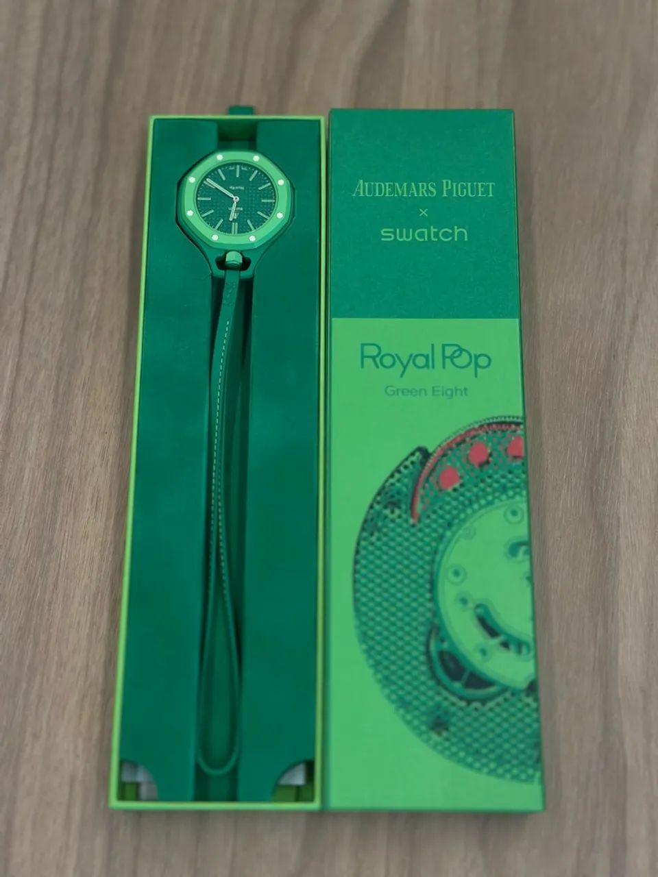 Audemars Piguet x Swatch Relógio Royal Pop GREEN
