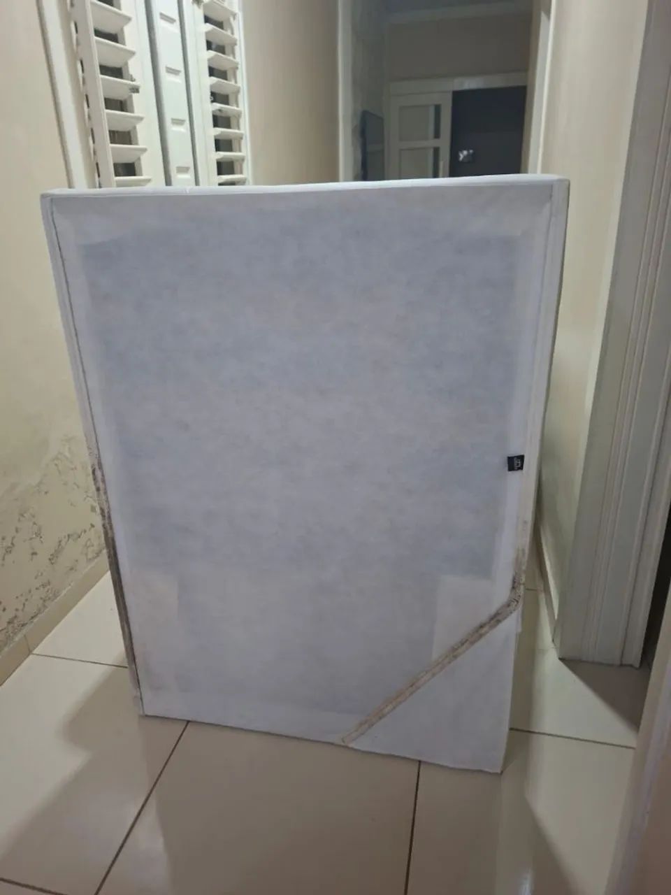 Cama solteiro (colchão e base ortobom + cabeceira - Foto 3