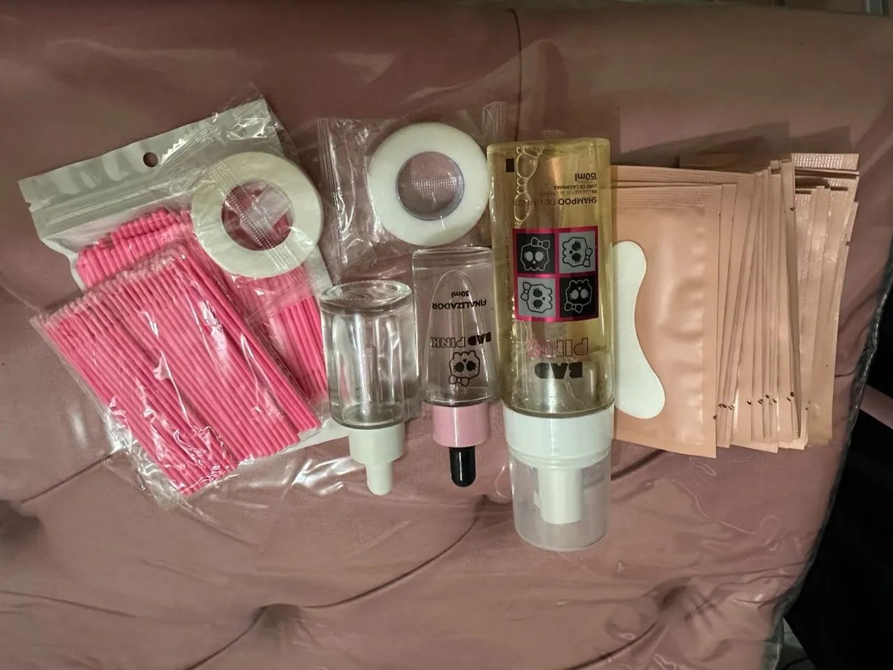 Kit de cílios bad pink 
