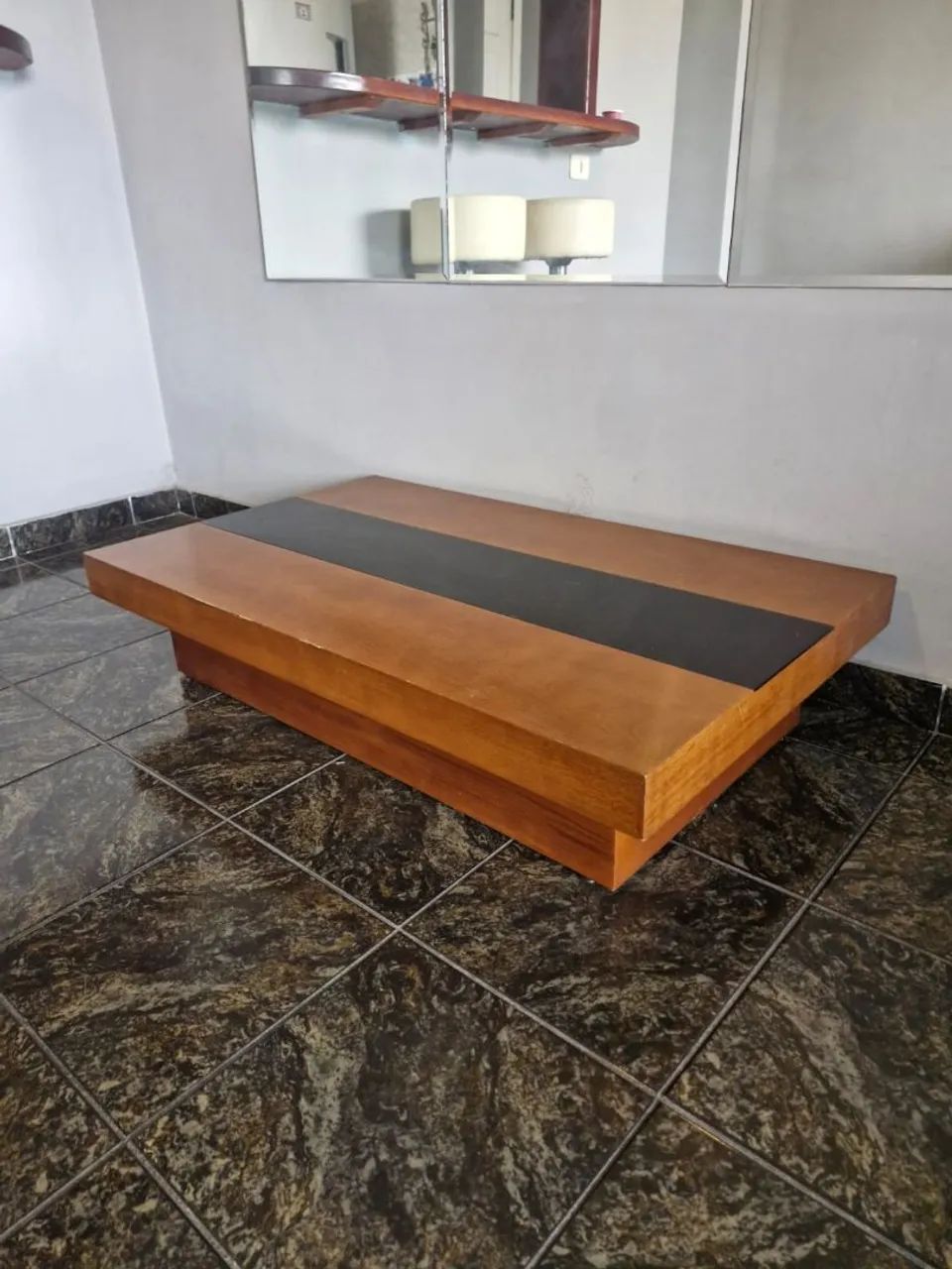 Mesa de centro - Madeira maciça  - Foto 2