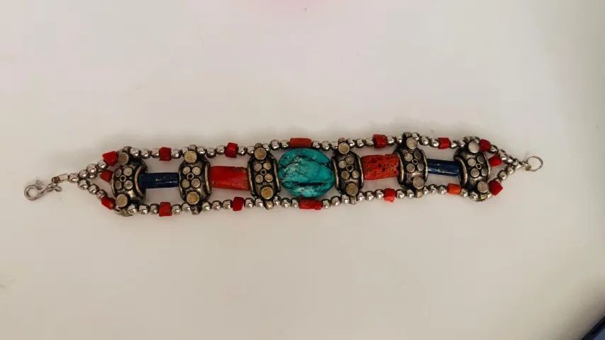 Pulseira em prata antiga - Foto 2