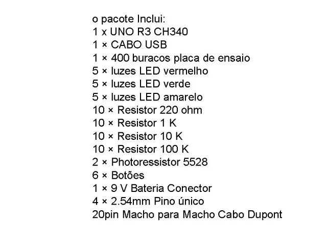 Arduino Uno Kit Smd R3 Iniciante - Foto 2