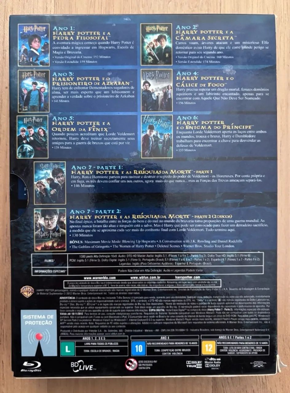 DVD HARRY POTTER - Foto 4