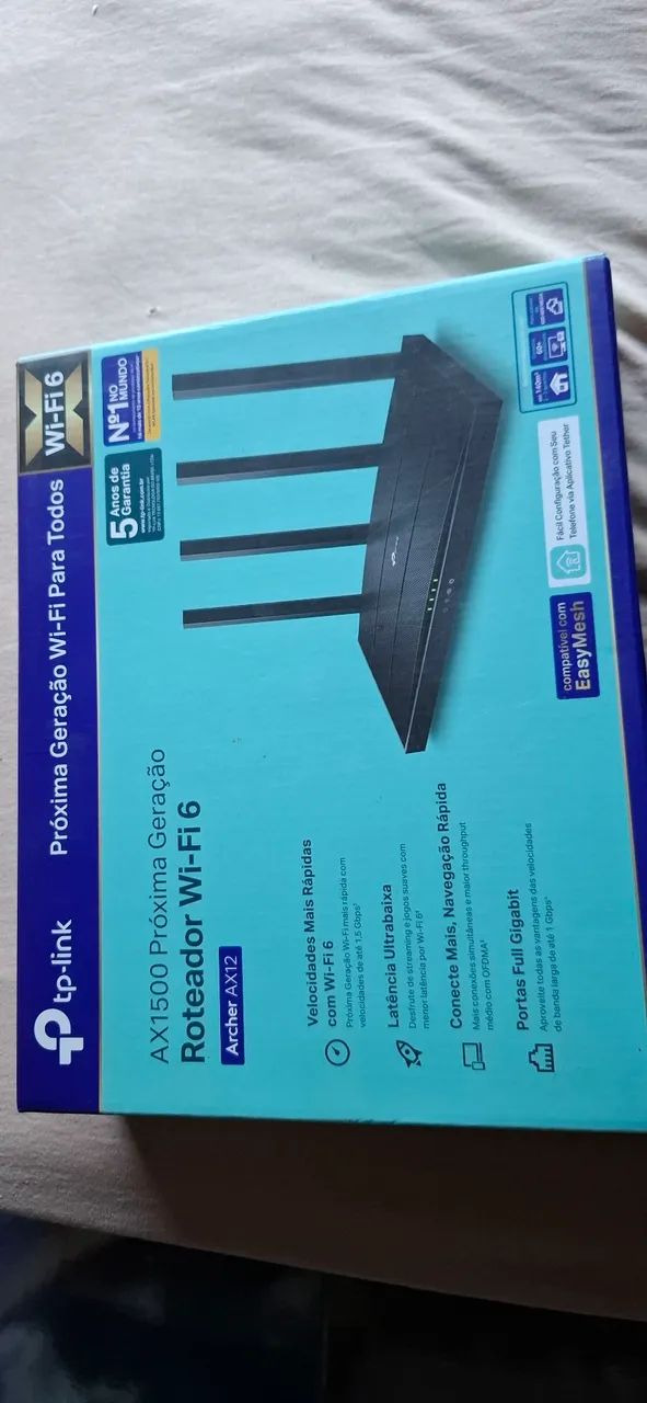 Roteador Tplink ax1500 Archerx12 - Foto 4