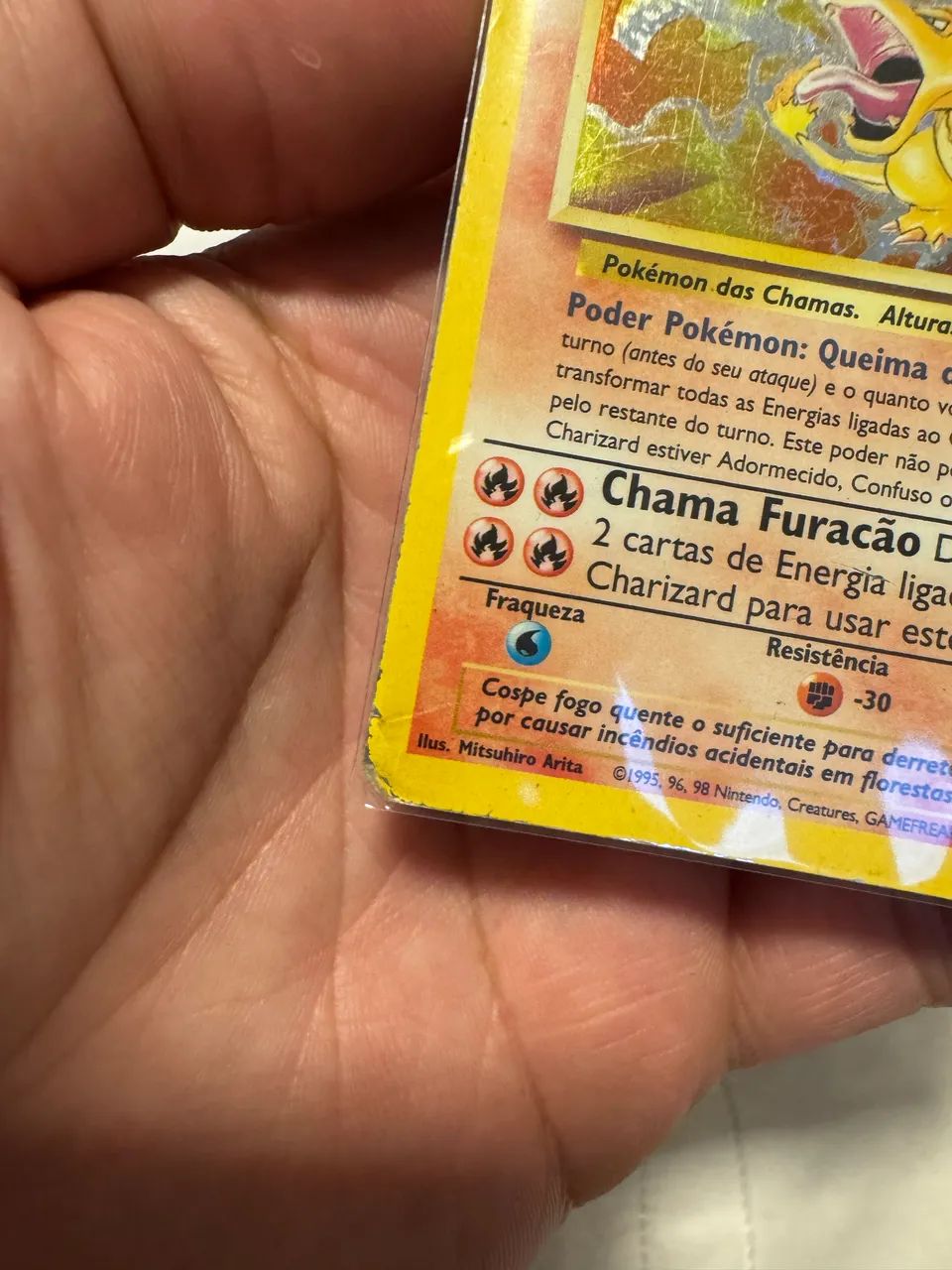 Charizard Holográfico Base Set 4/102 - Português - Foto 3