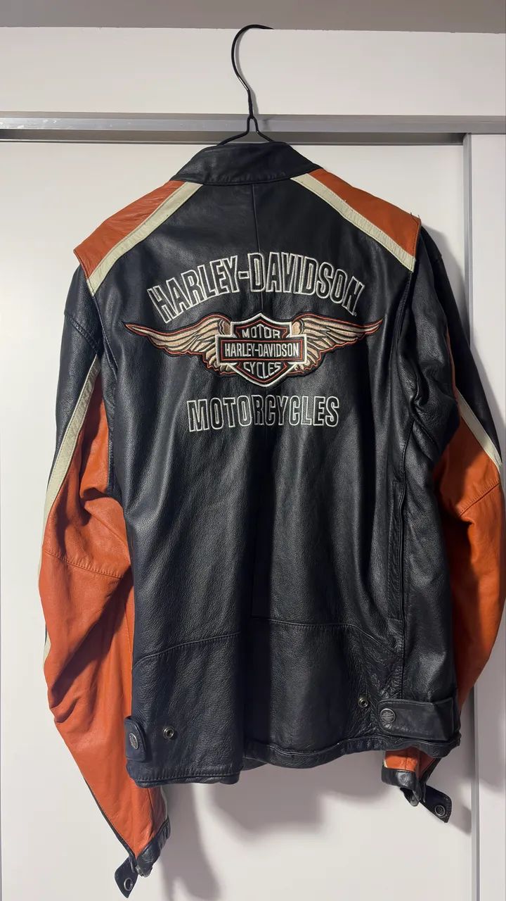 Jaqueta de couro Harley Davidson - Foto 4