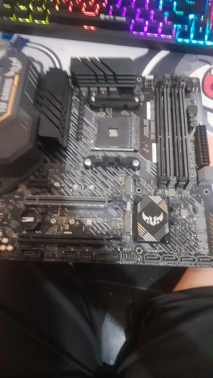 Placa mãe tuf gaming b450m [defeito] - Foto 2