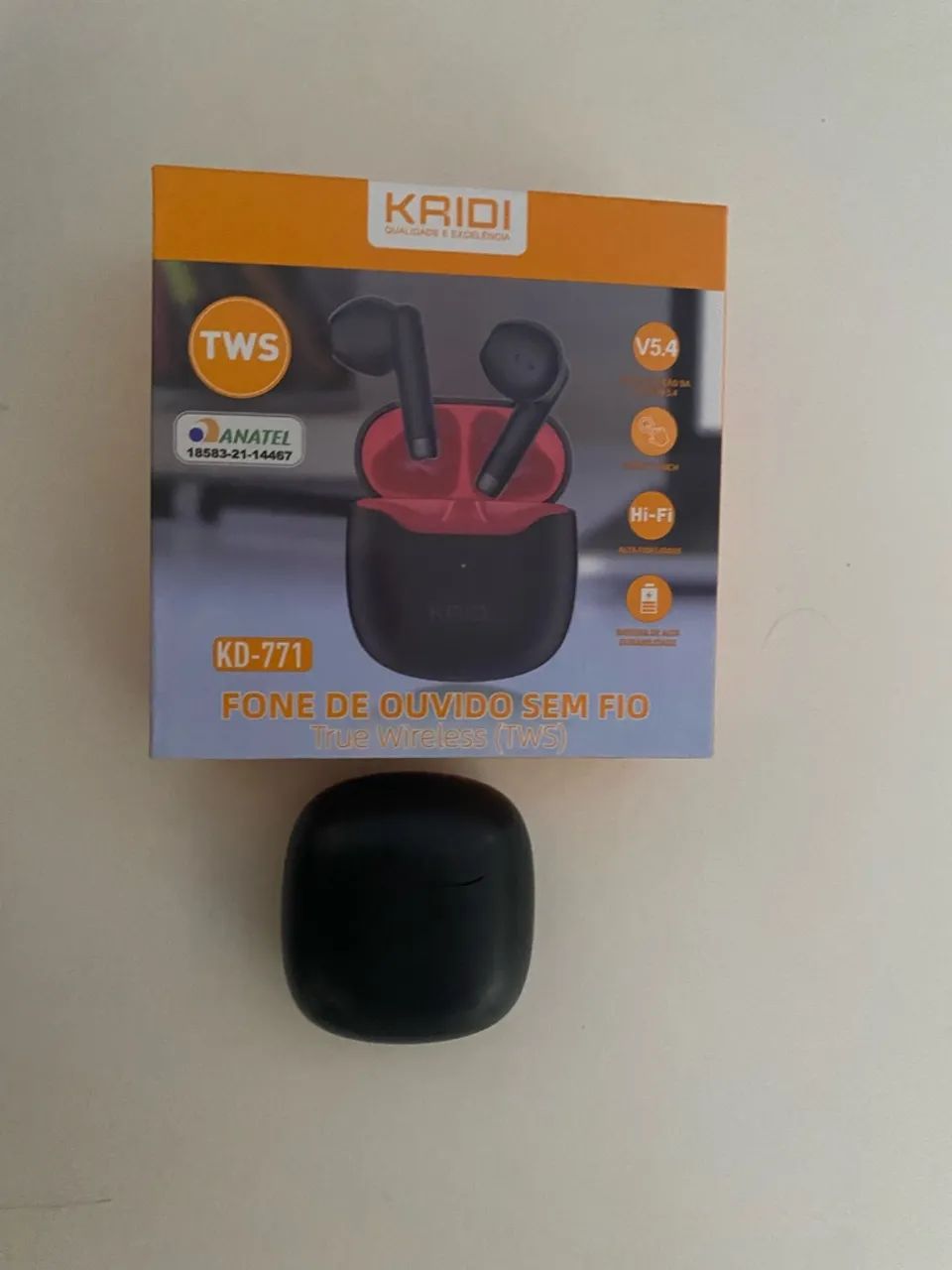 fone de ouvido bluetooth kaidi  - Foto 2